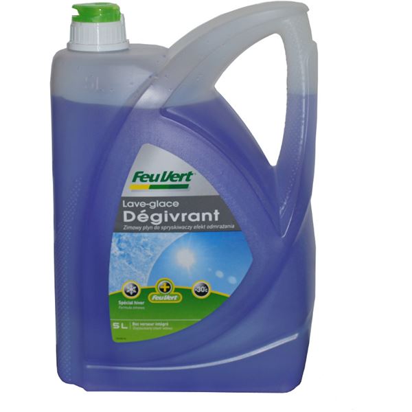 Lave-glace hiver dégivrant -30°C Feu Vert 5L Lave-glace hiver dégivrant -30°C Feu Vert 5L