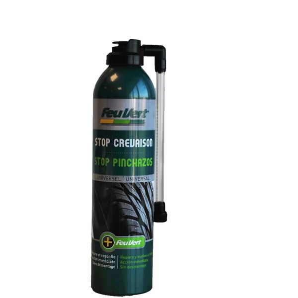 Bombe anti crevaison Feu Vert 400 ml Bombe anti crevaison Feu Vert 400 ml