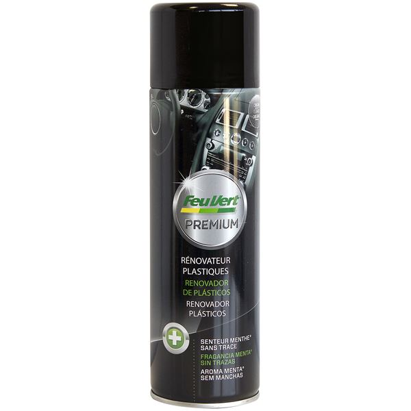 Rénovateur plastiques Feu Vert Premium 500 ml senteur menthe Rénovateur plastiques Feu Vert Premium 500 ml senteur menthe