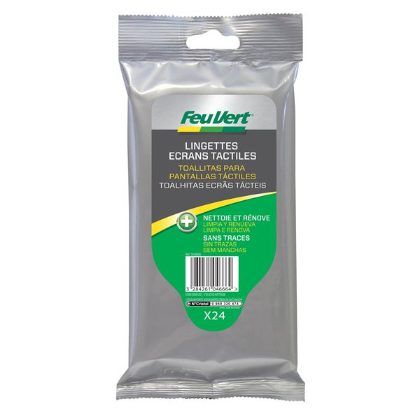 24 lingettes nettoyant écran tactile 24 lingettes nettoyant écran tactile