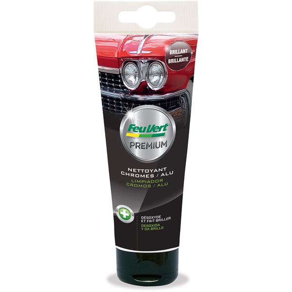 Nettoyant chrome et aluminium Feu Vert Premium 100 ml Nettoyant chrome et aluminium Feu Vert Premium 100 ml