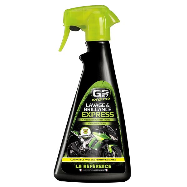 Shampooing lavage et brillance express moto 500ml GS27 Shampooing lavage et brillance express moto 500ml GS27