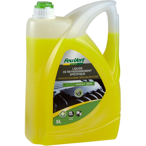 Liquide de refroidissement pour Renault / Dacia -25°C 5L Liquide de refroidissement pour Renault / Dacia -25°C 5L