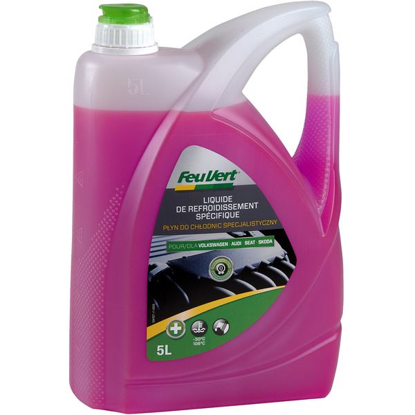 Liquide de refroidissement G13 pour Volkswagen / Audi / Seat / Skoda -30°C 5L Liquide de refroidissement G13 pour Volkswagen / Audi / Seat / Skoda -30°C 5L