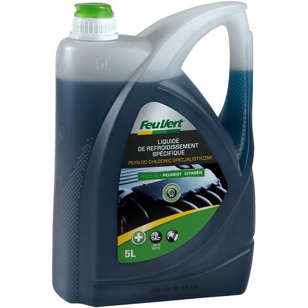 Liquide de refroidissement pour Peugeot / Citroën -35°C 5L Liquide de refroidissement pour Peugeot / Citroën -35°C 5L