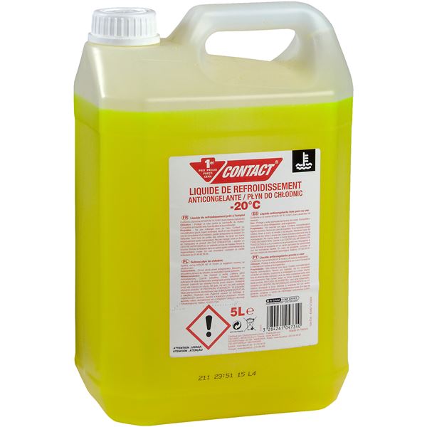 Liquide de refroidissement Contact -20°C 5L Liquide de refroidissement Contact -20°C 5L