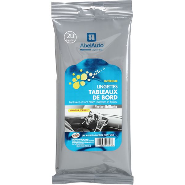 20 Lingettes nettoyantes tableau de bord ABEL PRESTIGE 20 Lingettes nettoyantes tableau de bord ABEL PRESTIGE