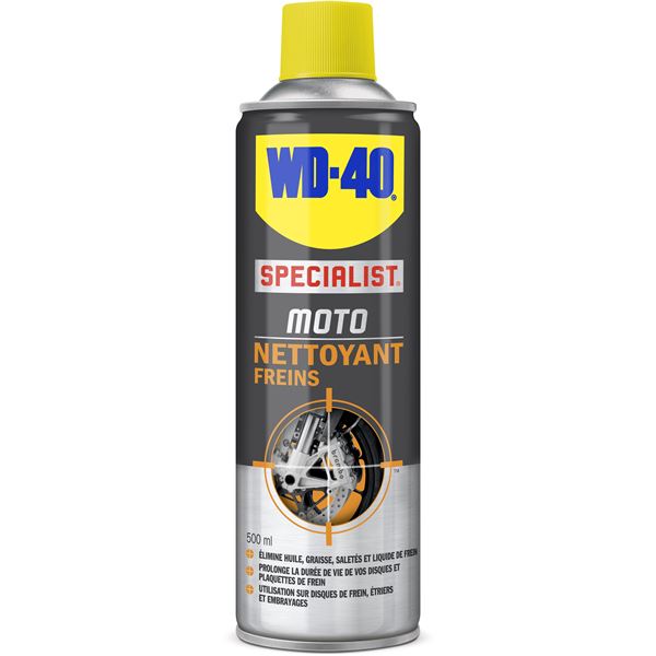 Nettoyant freins pour moto WD40 500ml Nettoyant freins pour moto WD40 500ml