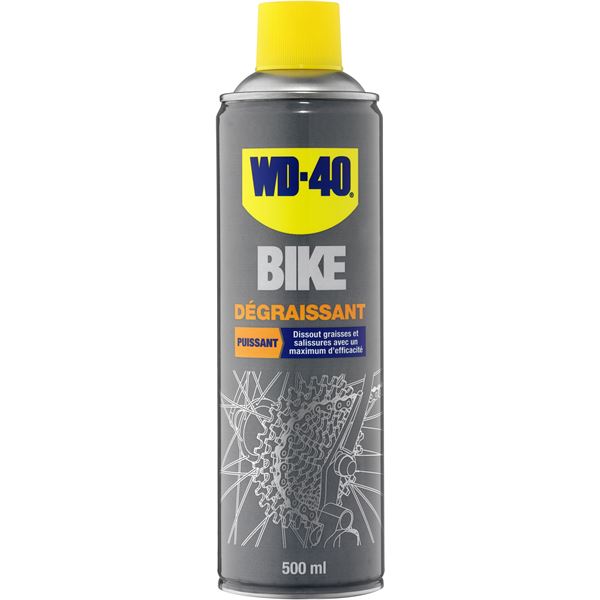 Dégraissant puissant pour vélo WD40 500ml Dégraissant puissant pour vélo WD40 500ml
