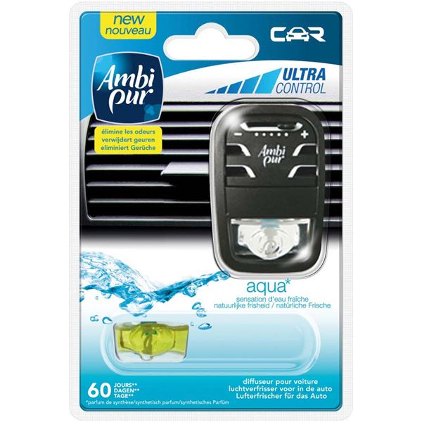 Désodorisant Ambi Pur Car Aqua Désodorisant Ambi Pur Car Aqua