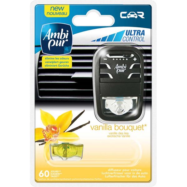 Désodorisant Ambi Pur Car Vanille Désodorisant Ambi Pur Car Vanille