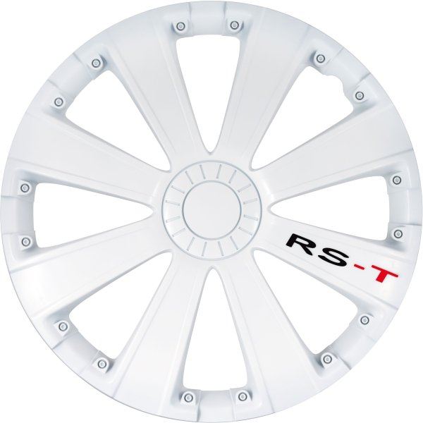 Enjoliveurs 16 pouces Racing RST blanc Enjoliveurs 16 pouces Racing RST blanc