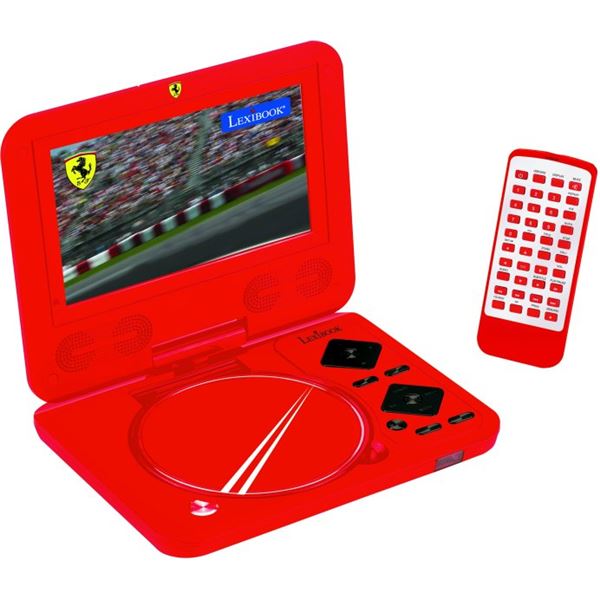 Lecteur DVD portable Ferrari DVDP1FE01 Lecteur DVD portable Ferrari DVDP1FE01