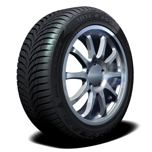 Pneu Hiver Goodyear 205/55R16 91H Ultragrip 7 + Pneu Hiver Goodyear 205/55R16 91H Ultragrip 7 +