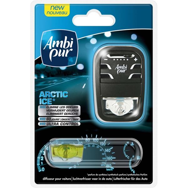 Diffuseur de parfum Ambipur senteur artic ice Diffuseur de parfum Ambipur senteur artic ice
