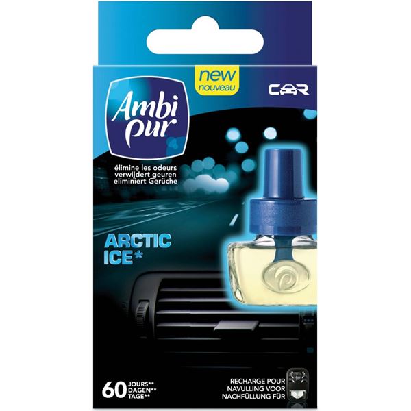 Recharge de parfum Ambipur senteur artic ice Recharge de parfum Ambipur senteur artic ice