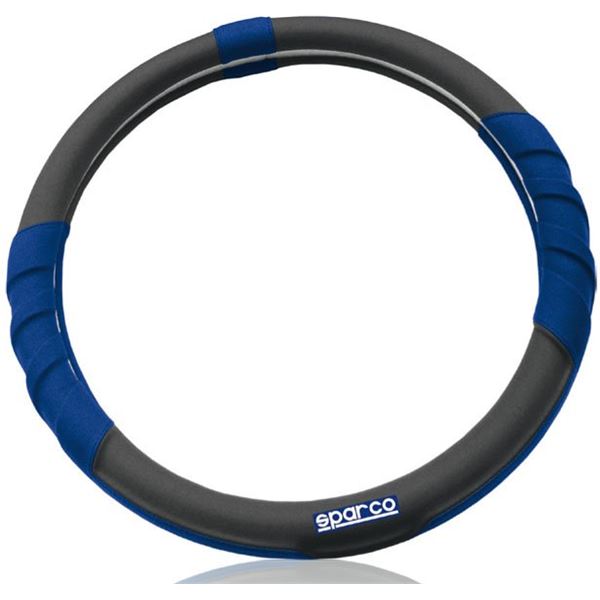 Couvre volant gris/bleu Sparco Couvre volant gris/bleu Sparco