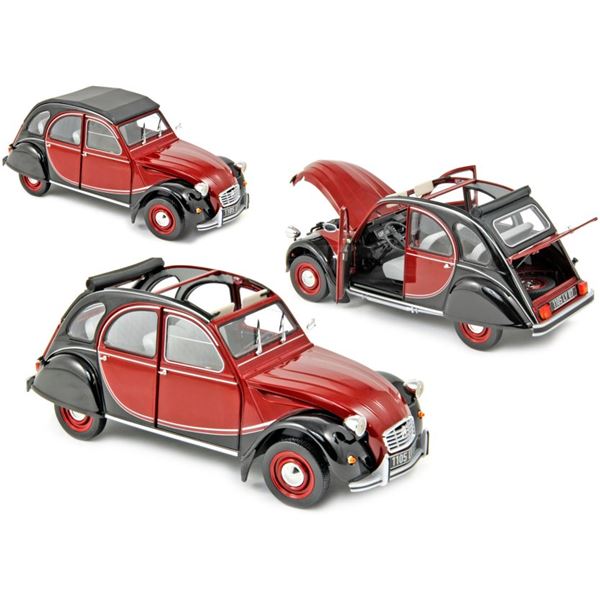 Voiture miniature Citroën 2CV Charleston 1982 Delage Red Voiture miniature Citroën 2CV Charleston 1982 Delage Red