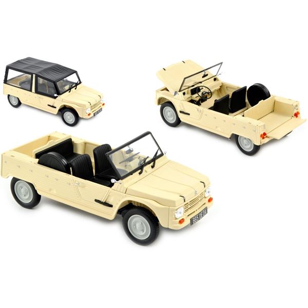 Voiture miniature Citroën Méhari 1983 Beige Hoggar Voiture miniature Citroën Méhari 1983 Beige Hoggar