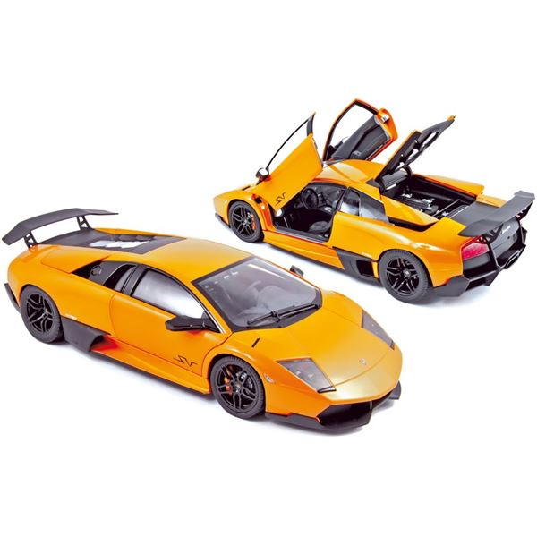 Voiture miniature Lamborghini Murcielago LP670-4 Super Veloce 2009 Orange Voiture miniature Lamborghini Murcielago LP670-4 Super Veloce 2009 Orange