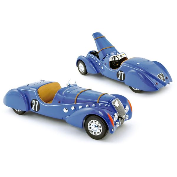 Voiture miniature Peugeot 302 Darl'Mat roadster Le Mans 1937 Voiture miniature Peugeot 302 Darl'Mat roadster Le Mans 1937