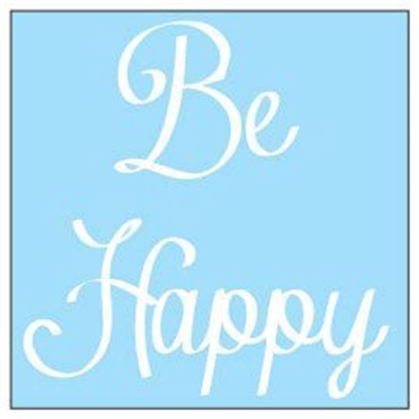 Adhésif Zoe Blabla Be happy blanc Cadox Adhésif Zoe Blabla Be happy blanc Cadox
