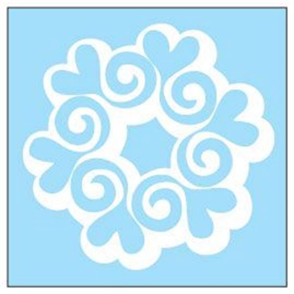 Adhésif Zoe Bidules Coeur mêlé blanc Cadox Adhésif Zoe Bidules Coeur mêlé blanc Cadox