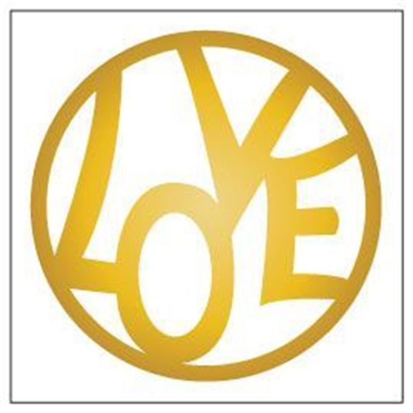 Adhésif Cadox Zoe Bling Bling Love doré Adhésif Cadox Zoe Bling Bling Love doré