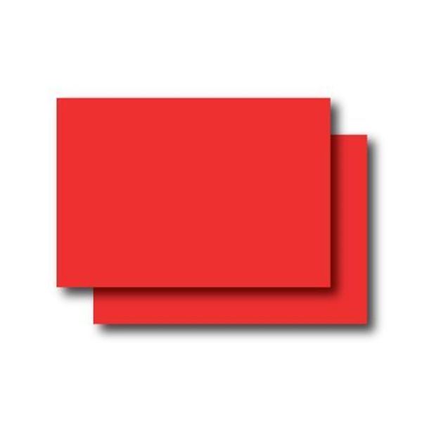 Feuilles adhésives Cadox retro rouge x2 Feuilles adhésives Cadox retro rouge x2