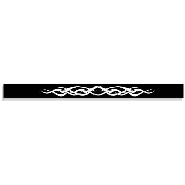 Bandeau adhésif Cadox sous-coque impression blanc sur noir motif Alize Bandeau adhésif Cadox sous-coque impression blanc sur noir motif Alize