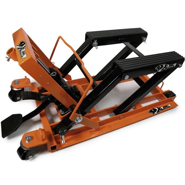 Cric hydraulique pour moto ou quad Bike & Racks Cric hydraulique pour moto ou quad Bike & Racks