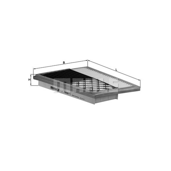 Filtre à air Knecht LX1850/1 Filtre à air Knecht LX1850/1