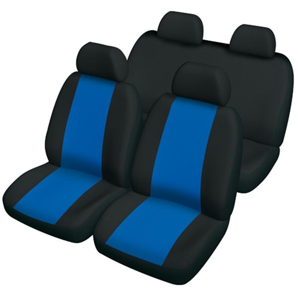 Housse de voiture noir et bleue Harmonie Sweet Car Housse de voiture noir et bleue Harmonie Sweet Car