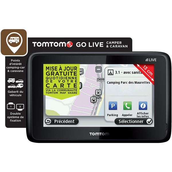 GPS TomTom Go Live Camper m & Caravan GPS TomTom Go Live Camper m & Caravan