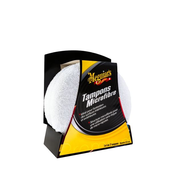 Tampons applicateur microfibre Meguiar's x2 Tampons applicateur microfibre Meguiar's x2