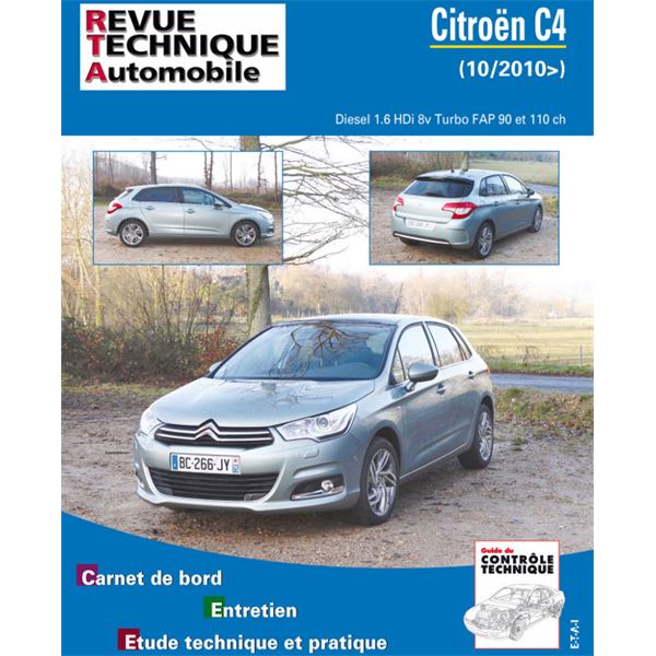 Pour Citroën C4 II 1.6 HDI 112/92 TURBO 16V/8V depuis 10/2010 Pour Citroën C4 II 1.6 HDI 112/92 TURBO 16V/8V depuis 10/2010