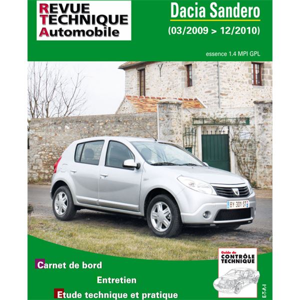 Pour Dacia Sandero 1.4I 75 8V (55KW) GPL M5 de 03/2099 à 12/2010 Pour Dacia Sandero 1.4I 75 8V (55KW) GPL M5 de 03/2099 à 12/2010
