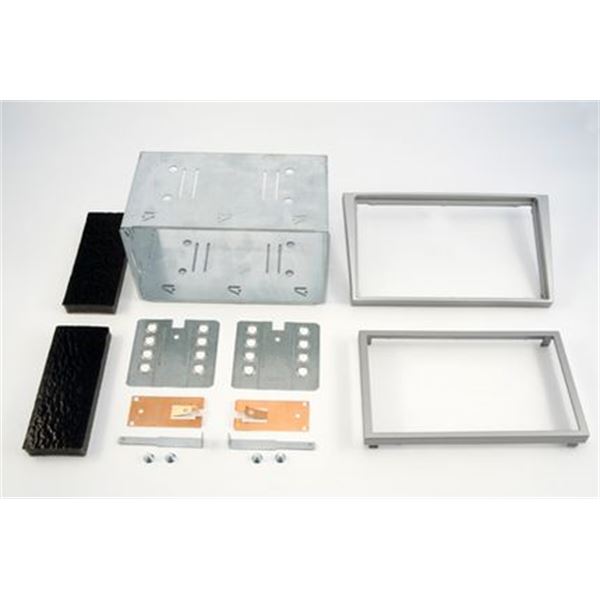 Support Décor double DIN (argent mat) Autoradio spécial OPEL AGILA 00> Support Décor double DIN (argent mat) Autoradio spécial OPEL AGILA 00>