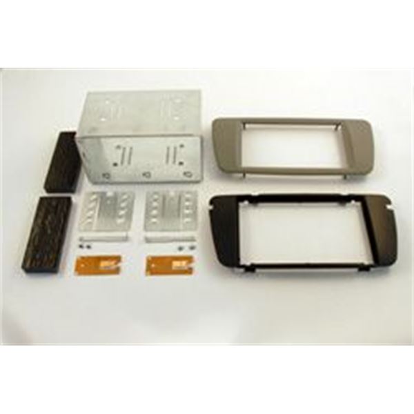 Support Décor double DIN (gris clair) Autoradio spécial SEAT IBIZA 2 08> Support Décor double DIN (gris clair) Autoradio spécial SEAT IBIZA 2 08>
