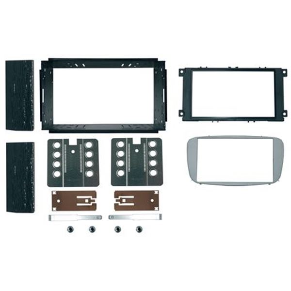 Support Décor double DIN (argent) Autoradio spécial FORD 2008> Support Décor double DIN (argent) Autoradio spécial FORD 2008>