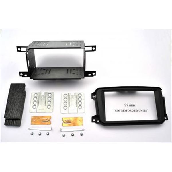 Support autoradio double DIN SMART FOR -TWO 2010 NOIR Support autoradio double DIN SMART FOR -TWO 2010 NOIR