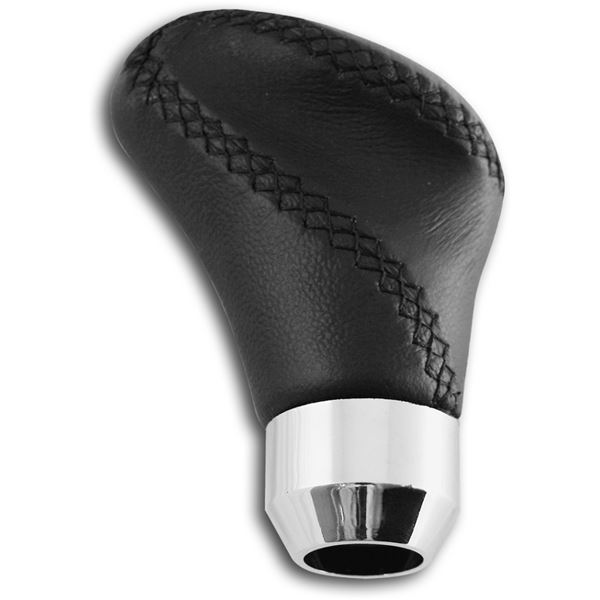 Pommeau levier de vitesse Simili cuir noir Pommeau levier de vitesse Simili cuir noir