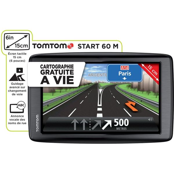 GPS Tomtom Start 60 Europe M cartographie gratuite à vie GPS Tomtom Start 60 Europe M cartographie gratuite à vie
