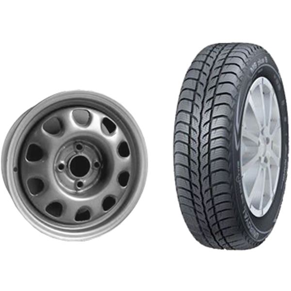 Pack Jante tôle KFZ 5,5X14 + Pneu MS*Plus6 Uniroyal 175/65X14 82T Pack Jante tôle KFZ 5,5X14 + Pneu MS*Plus6 Uniroyal 175/65X14 82T