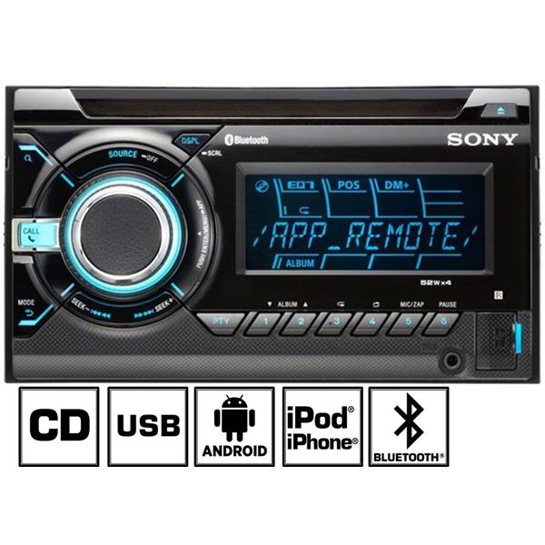 Autoradio Sony WXGT90BT Feu Vert