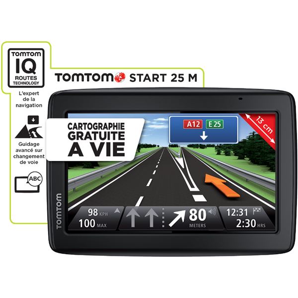 GPS Tomtom Start 25 M Europe cartographie gratuite à vie GPS Tomtom Start 25 M Europe cartographie gratuite à vie