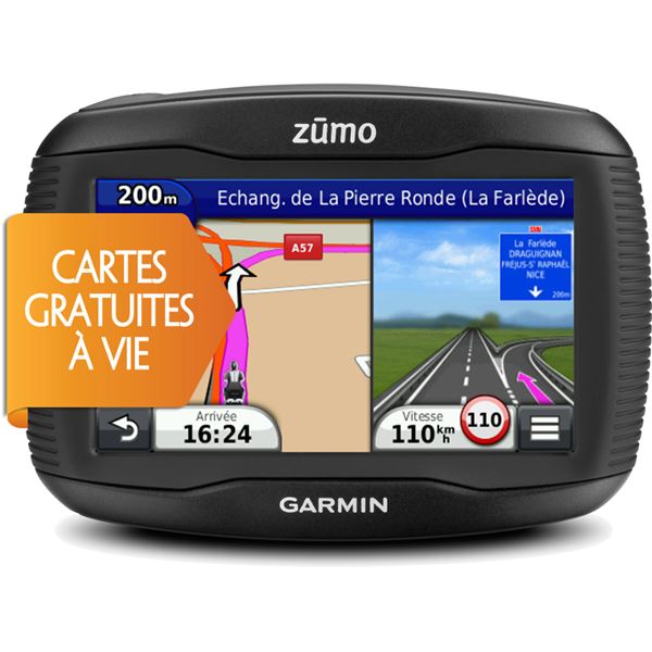 GPS Moto Garmin ZUMO 340 LM Feu Vert