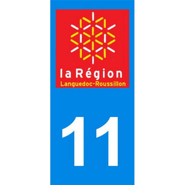 2 Stickers voiture Languedoc Roussillon 11 2 Stickers voiture Languedoc Roussillon 11