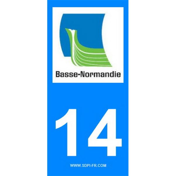 2 Stickers voiture Basse Normandie 14 2 Stickers voiture Basse Normandie 14