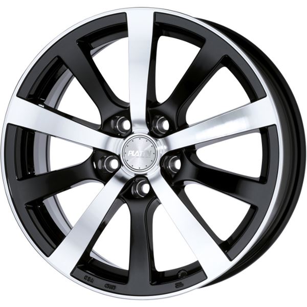 Jante Platin Black Polish PL58 17 pouces 5 x 114,3 ET48 Jante Platin Black Polish PL58 17 pouces 5 x 114,3 ET48